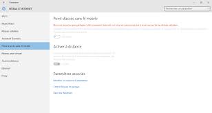 Testez votre connexion internet evaluez la vitesse de votre connexion internet en quelques clics. Point D Acces Mobile Ne Marche Pas Sous Windows 10 Microsoft Community