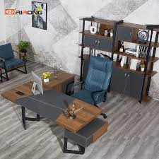 2 Metre Ahsap Deri Is Ofis Mobilyalari Yonetici Yoneticisi Ev Calisma Gri Ofis Bilgisayar Masasi Masa Seti Aliexpress
