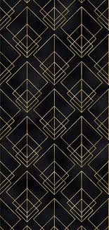 Amazing gallery of interior design and decorating ideas of geometric silver and gold wallpaper in bedrooms, living rooms, dining rooms, nurseries, bathrooms, entrances/foyers by elite interior designers. Textures Patterns Bundle Noir Geometric Pattern Wallpaper Art Deco Pattern Gold Geometric Pattern