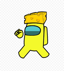 Hd Yellow Among Us Character With Cheese Png Citypng Red standing among us character high quality png free download. hd yellow among us character with