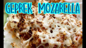 Panaskan hingga keju meleleh 7. Resep Ayam Geprek Mozarella Youtube