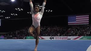 Jan 16, 2018 · simone biles is the most decorated american gymnast, with more than two dozen olympic and world championship medals to her name. Simone Biles Floor Exercise 2021 Gk U S Classic Senior Competition Youtube