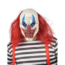 Popolarità prodotti più nuovi prezzo più basso prezzo più alto nome ascendente nome discendente. Masque De Clown Effrayant Cheveux Rouges Adulte
