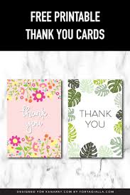 Using printable thank you cards will show that special someone how much you appreciate what they did for you. Free Printable Thank You Cards Ideas For The Home