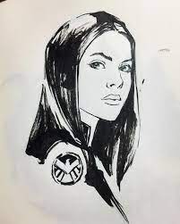 Scarlett johansson appears to be crossing over into the twilight zone! More Black Widow Sketches Blackwidow Scarlettjohansson Avengers Marvel Marvelstudios Design Dra Black Widow Drawing Black Widow Tattoo Avengers Drawings