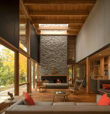 A Luxury Wooded Lakeside Retreat Northeast Of Toronto House Design Industrial Interior Design Modern House Design