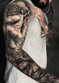 This tattoo design is often portrayed with a crown and armed with a shield and a spear. Poseidon Tattoos Meanings Tattoo Designs Ideas