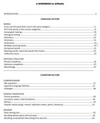 65+ mindfulness worksheets for adults, kids, and your therapy sessions. Aphasia Therapy Worksheet