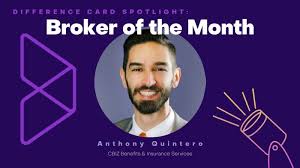 Anthony Quintero | October Difference Card Broker of the Month