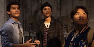 © скриншот (видео из youtube: Spider Man 3 Unveils First Look At Tom Holland And Zendaya