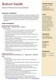 Financial Accountant Resume Samples Qwikresume