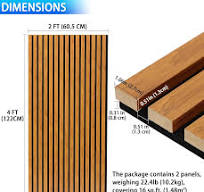 Factory Direct Sales High Density Natural OAK/ Walnut Wooden Slat Wall  Panel, Wooden Wall Panels Acoustic Panels