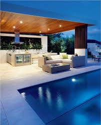 In addition to outdoor kitchens and pools, peek pools is skilled in creating the outdoor living space you've always dreamed of. Come Get Amazed By The Best Luxury Outdoor Ideas Inspiration See More Pieces At Luxxu Net Piscinas Modernas Diseno De Terraza Casas Con Alberca
