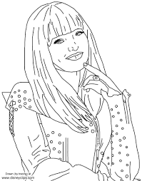 Evie is the deuteragonist in the disney channel films, descendants and descendants 2 , she's also the tritagonist of descendants 3 , she is portrayed by sofia carson. Pin De Tomascalerosarrion En Lucia Descendientes Para Colorear Dibujos Para Colorear Sencillos Imagenes De Descendientes