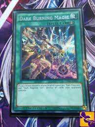 He picked it up, and it read the book of prophecy. Yu Gi Oh Card Review Dark Burning Magic Awesome Card Games