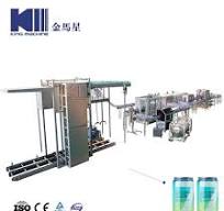 12 Filling Heads Energy Drink and Beer Canning Machine Filling Line