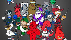 How to draw miami heat logo. Reimagining Nba Mascots As Cartoon Characters Nba Espn