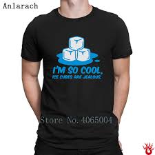 I Am So Cool Ice Cubes Tshirts Short Sleeve Pictures Hiphop Gents Men T Shirt Spring Autumn Casual Designer Loose Round Neck Buy Funky T Shirts Online