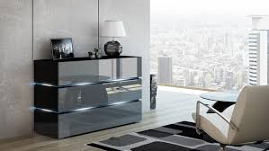 Woood maxel holz wohnwand schwarz details zum produkt mit 4 schubladen mit 2 türen mit 8. Kaufexpert Wohnwand Dream Grau Hochglanz Sonoma Eiche Matt 332 Cm Mediawand Medienwand Design Modern Led Beleuchtung Mdf Hochglanz Hangewand Hangeschrank Tv Wand Shine Sigma Shadow