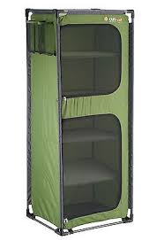 Oztrail Folding 5 Shelf Cupboard Camping Storage Outdoors Study Lightweight Camping Furniture Camping Storage Ideas Tent Camping Storage