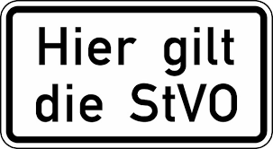 Sie benötigen schilder für den öffentlichen bereich, ihr werksgelände oder ihren parkplatz? Verkehrszeichen 2803 Stvo Hier Gilt Die Stvo