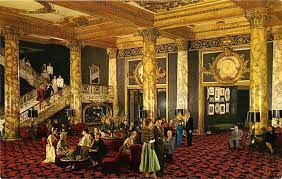 Fairmont Hotel Lobby By Dorothy Draper From The 50s San Francisco Hotel Fairmont Hotel Vintage Hotels