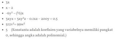 Ulasan tentang contoh soal pola bilangan kelas 8 dan pembahasannya. 11 Contoh Soal Polinomial Penyelesaian Mudah Jawabannya 2021