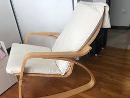 I needed a nursing chair for theo's room and this is the one i chose. Ikea Poang Rocking Chair Furniture Home Living Furniture Chairs On Carousell