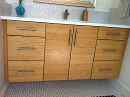 Guest Bathroom Featuring Kitchen Craft S Terni Doorstyle In Bamboo Ecoveneer Http Www Kitchen Top Bathroom Design Kitchen Crafts Beautiful Kitchen Cabinets