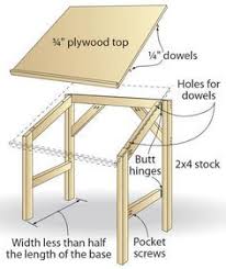 Embed Render Node 20460 Left Width 360 As A Contractor I Grew Tired Of Kneeling On The Floor Or Leaning Over Drawing Table Woodworking Projects Drawing Desk