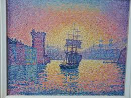 Entree Du Port De Marseille Door Paul Signac Mennomail Olieverf Op Doek Impressionisme Olieverf