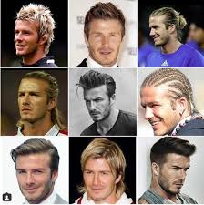 The styles change from one type of haircut to another. All David Beckham Haircuts