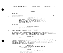 Often the inciting incident is the main focus of the first episode, like in lost, where the. A Simple Guide To Formatting Television Scripts Screencraft