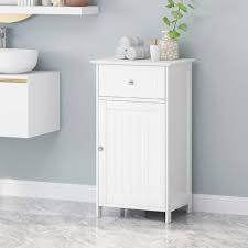 This bathroom cabinet offers a slim design. Buy Grey Bathroom Cabinets Storage Online At Overstock Our Best Bathroom Furniture Deals
