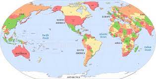 Geographic features of the pacific ocean: Why Isn T Our World Map Made To Look Like This Quora