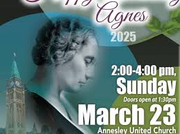 Markdale will celebrate Agnes Macphail's 130th birthday Sunday