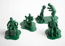 Gently used tell me more. Casualties Of War Realistic Yet Depressing Little Green Army Men Figures Green Army Men Casualties Of War Toy Soldiers