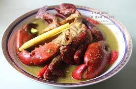 Amie S Little Kitchen Ketam Nipah Masak Lemak Cili Padi