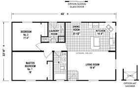 A small house plan like this offers homeowners one thing above all else: Summerville 22 X 40 913 Sqft Mobile Home Factory Expo Home Centers