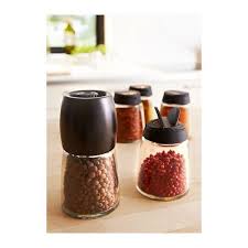 Ikea 365 Ihardig Spice Jar Glass Black Ikea Ikea 365 Spice Jars Glass Spice Jars