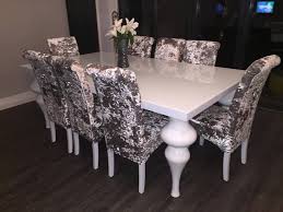Crushed Velvet Dining Chairs Roll Top Velvet Dining Chairs Crushed Velvet Living Room Dinning Room Decor