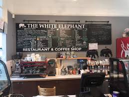 How does a digital menu board help a coffee shop? The White Elephant Coffee Shop Cafe Looking Forward To Reopening And Showing Off Our New Menu Board Thanks Cat You Done A Great Job Facebook