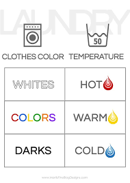 The first category by which you should sort is color of the items. If You Are Teaching Your Kids How To Do Laundry Use Our Free Printable Laundry Guide For Kids Simply Print It Ou Washing Clothes Doing Laundry Cleaning Hacks