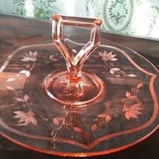 Check spelling or type a new query. Serving Tray Pink Depression Glass Collectors Weekly