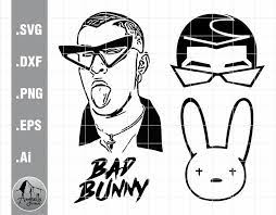 Download Bad Bunny Svg Bad Bunny Logo Svg Bad Bunny Face Svg Bad Etsy Bad Bunny Svg Bad Bunny Logo Svg Bunny Svg