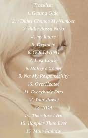 I didn't change my number 3. Pin On Billie