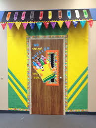 Crayon Box Door Decoration By Marisha Isadore Crayon Themed Classroom Classroom Themes Art Classroom