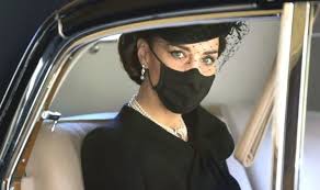 Friday, 11th june 2021—the duchess of cambridge (kate middleton) joined the queen and other royals at the g7. Kate Middleton Style Duchess Breathtaking In Compelling Snap From Philip S Funeral Toysmatrix