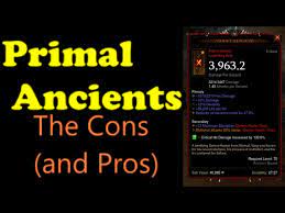 It is not possible for the player to complete the rift … Diablo 3 Primal Ancient Items The Cons And Pros Patch 2 5 0 Youtube