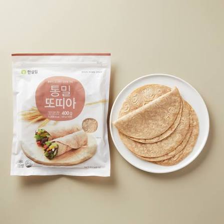 통밀또띠아 400g 제품 이미지